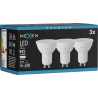 Mexen Nova 3x LED izzó GU10, 9W, Semleges - 4000K, 945 lm - L108-GU10-0940-01x03