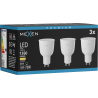 Mexen Nova 3x Bec LED GU10, 12W, Cald - 3000K, 1260 lm - L108-GU10-1230-01x03