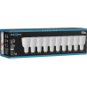 Mexen Nova 10x LED izzó GU10, 12W, Semleges - 4000K, 1260 lm - L108-GU10-1240-01x10