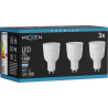 Mexen Nova 3x LED izzó GU10, 12W, Hideg - 6500K, 1260 lm - L108-GU10-1265-01x03