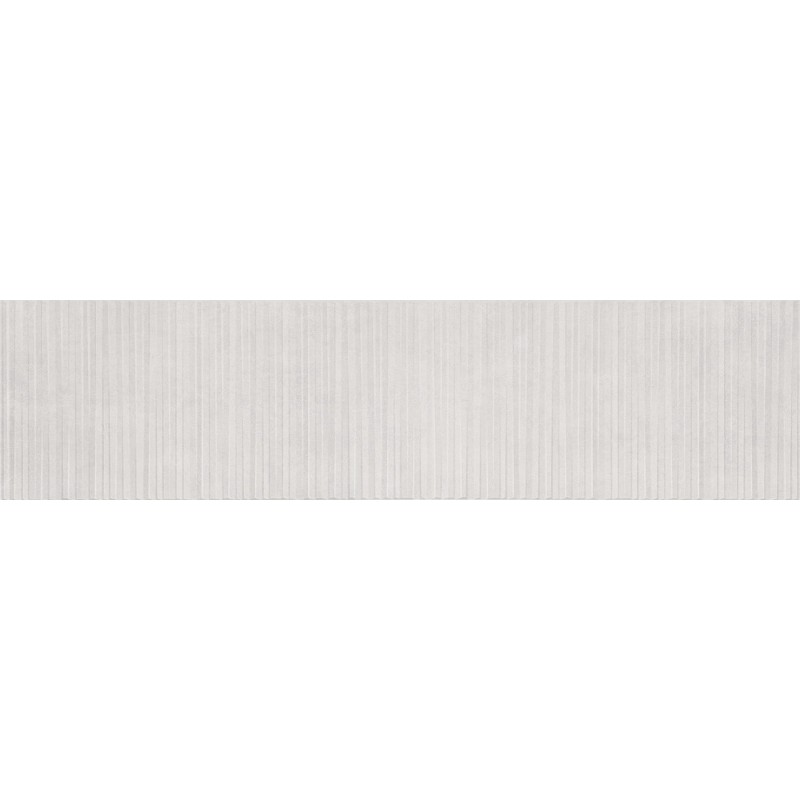 Mexen Living Mayolica Bianco Gres glazurat rect. G1, placă de perete 120 x 30 cm, mat - TL714-120-030-50