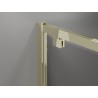 Mexen Exo-3S 3 falú, nyíló zuhanykabin 110 x 90 cm, átlátszó, arany - 8182-110-090-50-00-3S