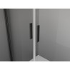 Mexen Exo-BR Duo 3S cabina de duș batantă cu 3 pereți 70 x 70 cm, transparentă, neagră - 8182-070-070-70-00-3S