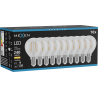 Mexen Vintis 10x Bec filament LED E14, G45, 2W, Cald - 2700K, 240 lm, clar - L156-E14-0227-00x10