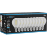 Mexen Vintis 10x Bec filament LED E14, G45, 4W, Rece - 6500K, 470 lm, clar - L156-E14-0465-00x10