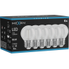 Mexen Vintis 6x Bec LED filament E27, G45, 4W, 55 lm, albastru - L156-E27-04XX-47x06
