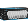 Mexen Vintis 10x Bec filament LED E27, G45, 4W, 55 lm, albastru - L156-E27-04XX-47x10