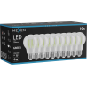 Mexen Vintis 10x LED filament izzó E27, A60, 4W, 55 lm, zöld - L150-E27-04XX-46x10