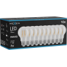 Mexen Vintis 10x LED filament izzó E27, A60, 4W, 55 lm, narancs - L150-E27-04XX-48x10