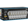 Mexen Vintis 10x Bec LED cu filament E27, A60, 4W, Caldă - 2200K, 280 lm, fumuriu - L150-E27-0422-70x10