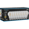 Mexen Vintis 10x Bec LED Filament E27, A60, 6W, Cald - 2700K, 720 lm, clar - L150-E27-0627-00x10
