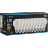 Mexen Vintis 10x Bec Filament LED E27, A60, 8W, Caldă - 2200K, 1055 lm, clar - L150-E27-0822-00x10
