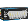 Mexen Vintis 10x Bec LED filament E27, A60, 8W, Neutră - 4000K, 1055 lm, clar - L150-E27-0840-00x10