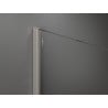 Mexen Kioto panou de duș Walk-in 150 x 200 cm, ombre negru 8 mm, nichel periat - 800-150-101-97-76