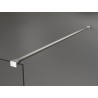 Mexen Kioto panou de duș Walk-in 150 x 200 cm, ombre negru 8 mm, nichel periat - 800-150-101-97-76