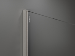 Mexen Kioto perete de duș Walk-in 70 x 200 cm, grafit 8 mm, nichel periat - 800-070-101-97-40
