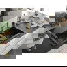 Mexen Mario Chiuvetă de granit cu 2 compartimente și baterie de bucătărie Rita, Neagră - 6504-77-670300-50-B