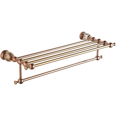 Mexen Estela raft pentru prosop, aur roz - 7011520-60