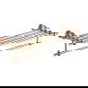 Mexen Estela raft pentru prosoape, Roz-auriu - 7011520-60