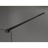 Mexen Kioto Walk-in zuhanyfal 100 x 200 cm, fehér ombre 8 mm, fekete - 800-100-101-70-86