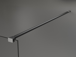 Mexen Kioto szabadon álló zuhanyfal 100 x 200 cm, átlátszó 8 mm, króm - 800-100-002-01-00