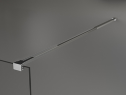 Mexen Kioto perete de duș independent 100 x 200 cm, transparent 8 mm, crom - 800-100-002-01-00