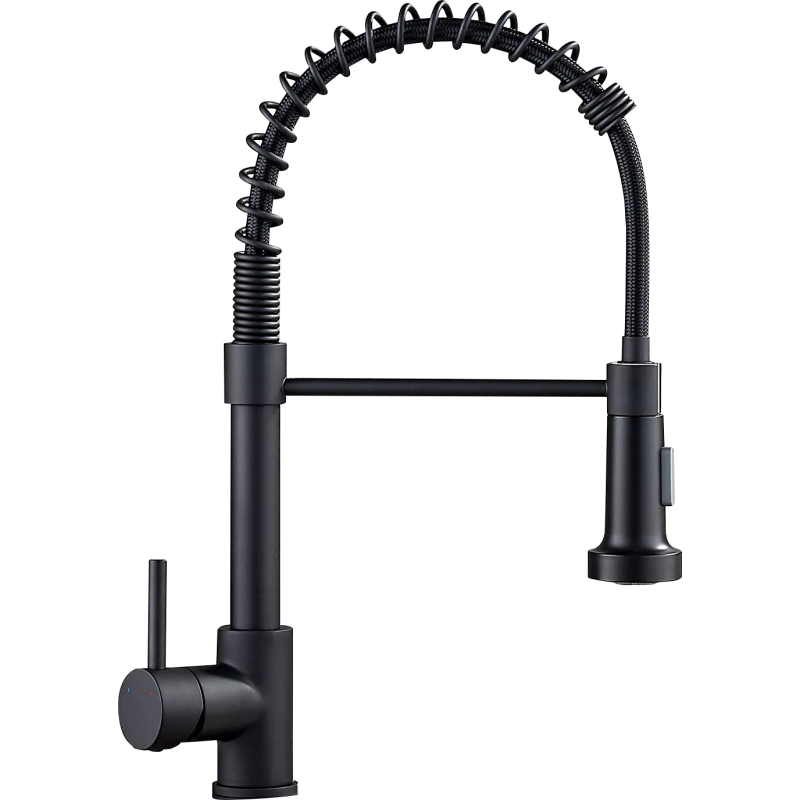 Mexen Clara baterie de bucătărie, negru - 670501-70