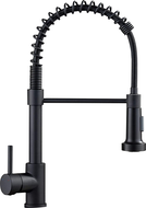 Mexen Clara baterie de bucătărie, negru - 670501-70