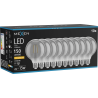 Mexen Vintis 10x Bec LED tip filament E27, G95, 2W, Caldă - 2200K, 150 lm, fumuriu - L157-E27-0222-70x10