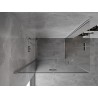 Mexen Mist-F Cabină de duș Duo pliată pe stânga 115 x 70 cm, transparentă, crom - 8A6-115L-070P-01-00