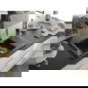 Mexen Gaspar Chiuvetă de granit de 1,5 compartiment cu picurător și baterie de bucătărie Rita, Neagră/Auriu - 6507-75-670300-00