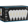 Mexen Vintis 6x Bec filament LED E27, ST64, 6W, Neutru - 4000K, 720 lm, clear - L152-E27-0640-00x06