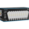 Mexen Vintis 10x LED filament izzó E27, ST64, 6W, Semleges - 4000K, 720 lm, átlátszó - L152-E27-0640-00x10