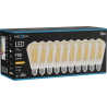 Mexen Vintis 10x Bec LED filament E27, ST64, 8W, Cald - 2200K, 750 lm, chihlimbar - L152-E27-0822-50x10