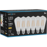 Mexen Vintis 6x Bec filament LED E27, ST64, 8W, Cald - 2700K, 1055 lm, clar - L152-E27-0827-00x06
