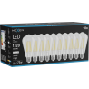 Mexen Vintis 10x Bec LED Filament E27, ST64, 10W, Neutră - 4000K, 1320 lm, clar - L152-E27-1040-00x10