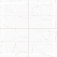 Mexen Dicta Fehér mázas, G1, padló- és fali lap rektifikált, 60 x 60 cm, faragott - TL408-060-060-02