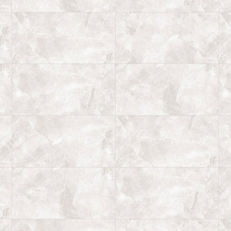 Mexen Eternity Gres glazurat Bianco rectificat G1, placă de podea și perete 120 x 60 cm, lucios - TL112-120-060-00