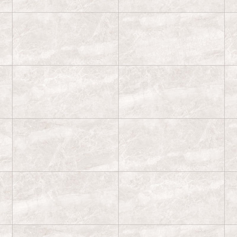 Mexen Quetta Bianco gres glazurat rect. G1, placă podea-perete 120 x 60 cm, lucios - TL136-120-060-00