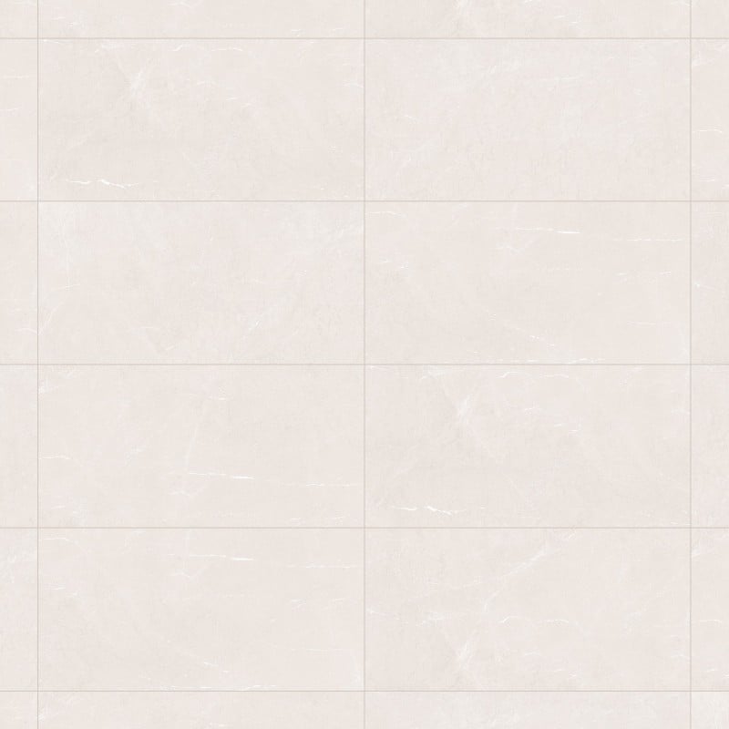 Mexen Gloster Bianco gres lucios rectificat G1, placă pentru pardoseală și perete 120 x 60 cm, lucios - TL172-120-060-00