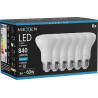 Mexen Nova 6x LED izzó E27, R63, 8W, Hideg - 6500K, 840 lm - L104-E27-0865-01x06