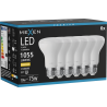 Mexen Nova 6x Bec LED E27, R63, 10W, Caldă - 3000K, 1055 lm - L104-E27-1030-01x06