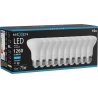 Mexen Nova 10x LED izzó E27, R63, 12W, Hideg - 6500K, 1260 lm - L104-E27-1265-01x10