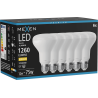 Mexen Nova 6x LED izzó E27, R80, 12W, Meleg - 3000K, 1260 lm - L105-E27-1230-01x06