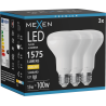 Mexen Nova 3x Bec LED E27, R80, 15W, Caldă - 3000K, 1575 lm - L105-E27-1530-01x03