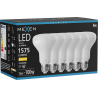 Mexen Nova 6x LED izzó E27, R80, 15W, Meleg - 3000K, 1575 lm - L105-E27-1530-01x06