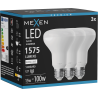 Mexen Nova 3x LED izzó E27, R80, 15W, Semleges - 4000K, 1575 lm - L105-E27-1540-01x03