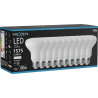Mexen Nova 10x LED izzó E27, R80, 15W, Semleges - 4000K, 1575 lm - L105-E27-1540-01x10