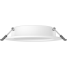 Mexen LDRR panou de tavan downlight LED încorporat fi 12 cm, 6W, Neutru - 4000K, 600 lm, alb - L210-012-0640-20