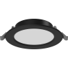 Mexen LDRR LED süllyesztett mennyezeti panel, fi 12 cm, 6W, Semleges - 4000K, 390 lm, fekete - L210-012-0640-70